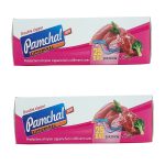 کیسه زیپ دار پامچال مدل دو زیپ کد 20x30 دو بسته 25 عددی - تصویر 3
